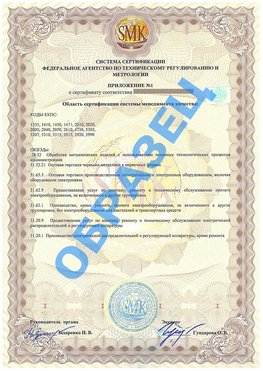 Приложение 1 Пикалево Сертификат ГОСТ РВ 0015-002